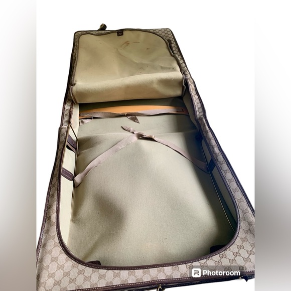 Vintage Gucci Wardrobe Garment Luggage Suitcase - Picture 5 of 15